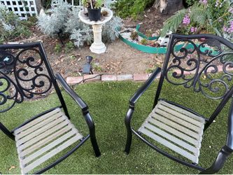 Beautiful Patio Chairs $45.00 for both