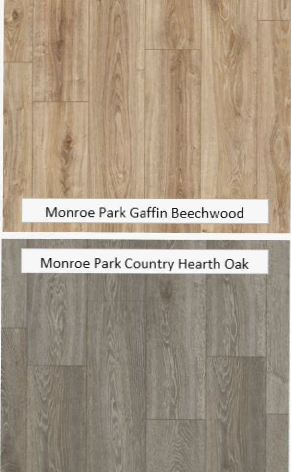 8MM Laminate w/attached pad made in USA starting at /square foot