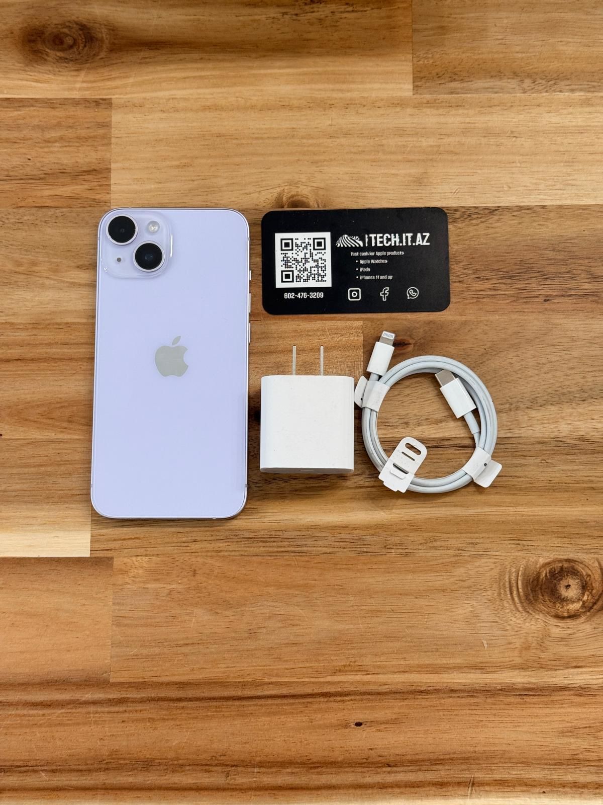 📱 iPhone 14 | 128GB | Purple | Cricket Only | Black Friday Special Sale!