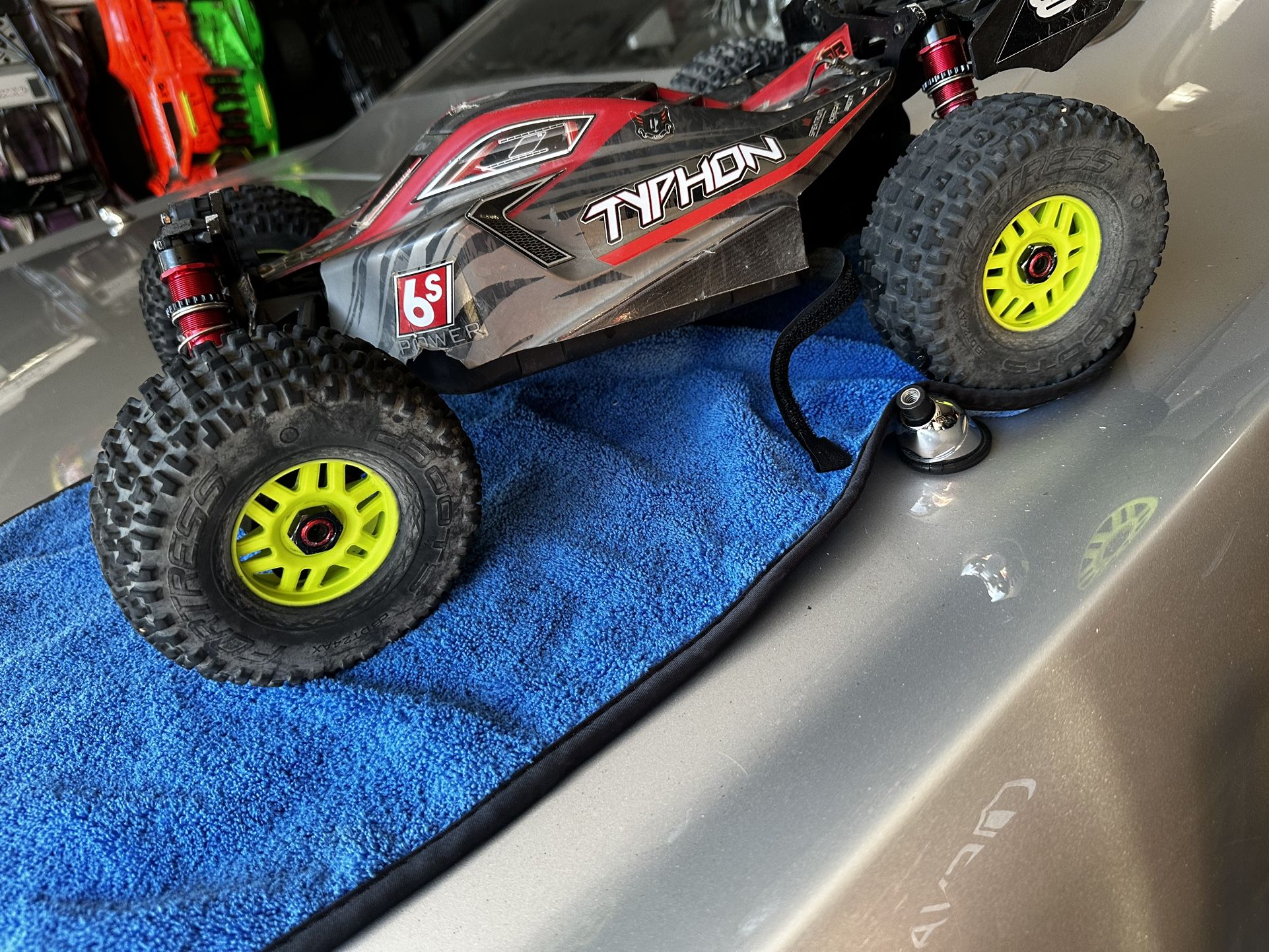 Arrma Typhon ,Traxxas XMaxx And Max slash 