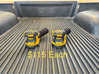 NEW DEWALT 20V MAX XR Cordless Brushless 5 in. Random Orbital Sander (Tool Only) **$115 Each**