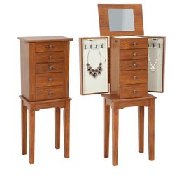 New Jewelry Armoire Cabinet  Sku3084A