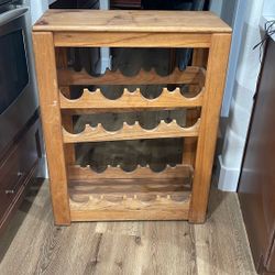 Wooden Wine Rack