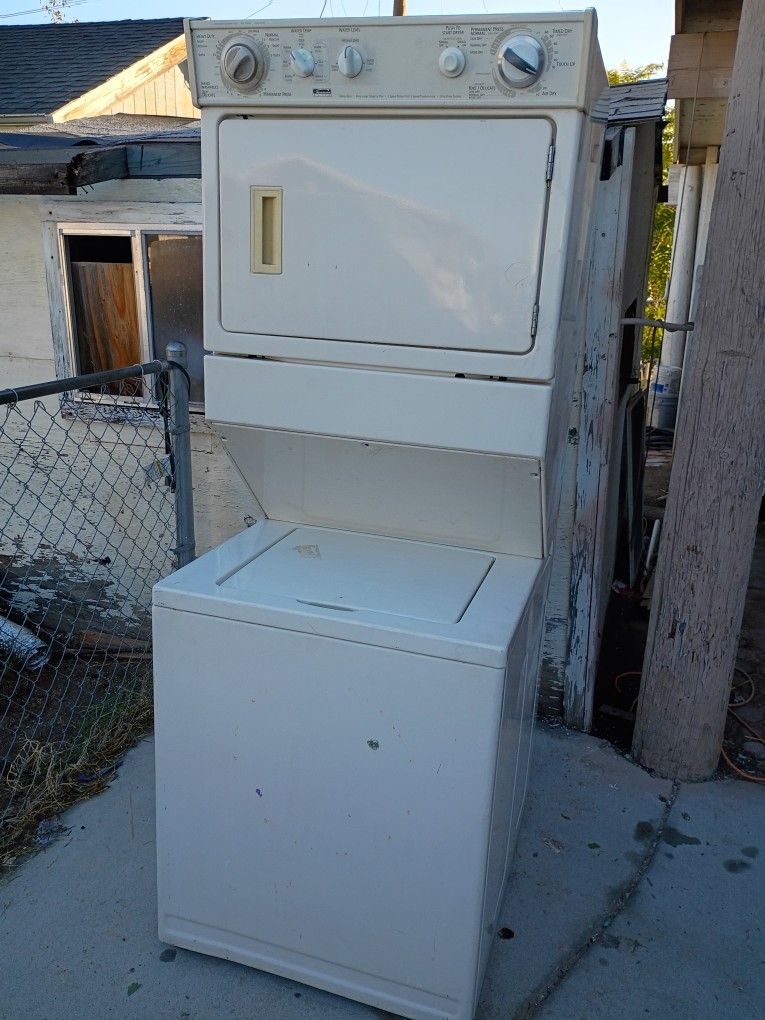 Washer And Gas Dryer Stackable Kenmore Heavy Duty 