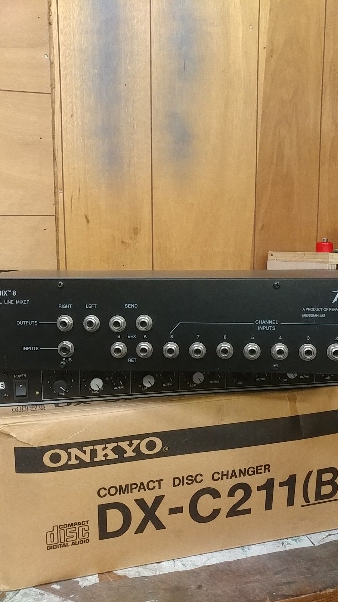 PEAVEY Line Mix 8 Rack Mount Mixer for Sale in Seattle, WA - OfferUp