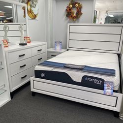 Huge Sale 6PC Bedroom Set $1,399 With Free Mattress And Box Spring!