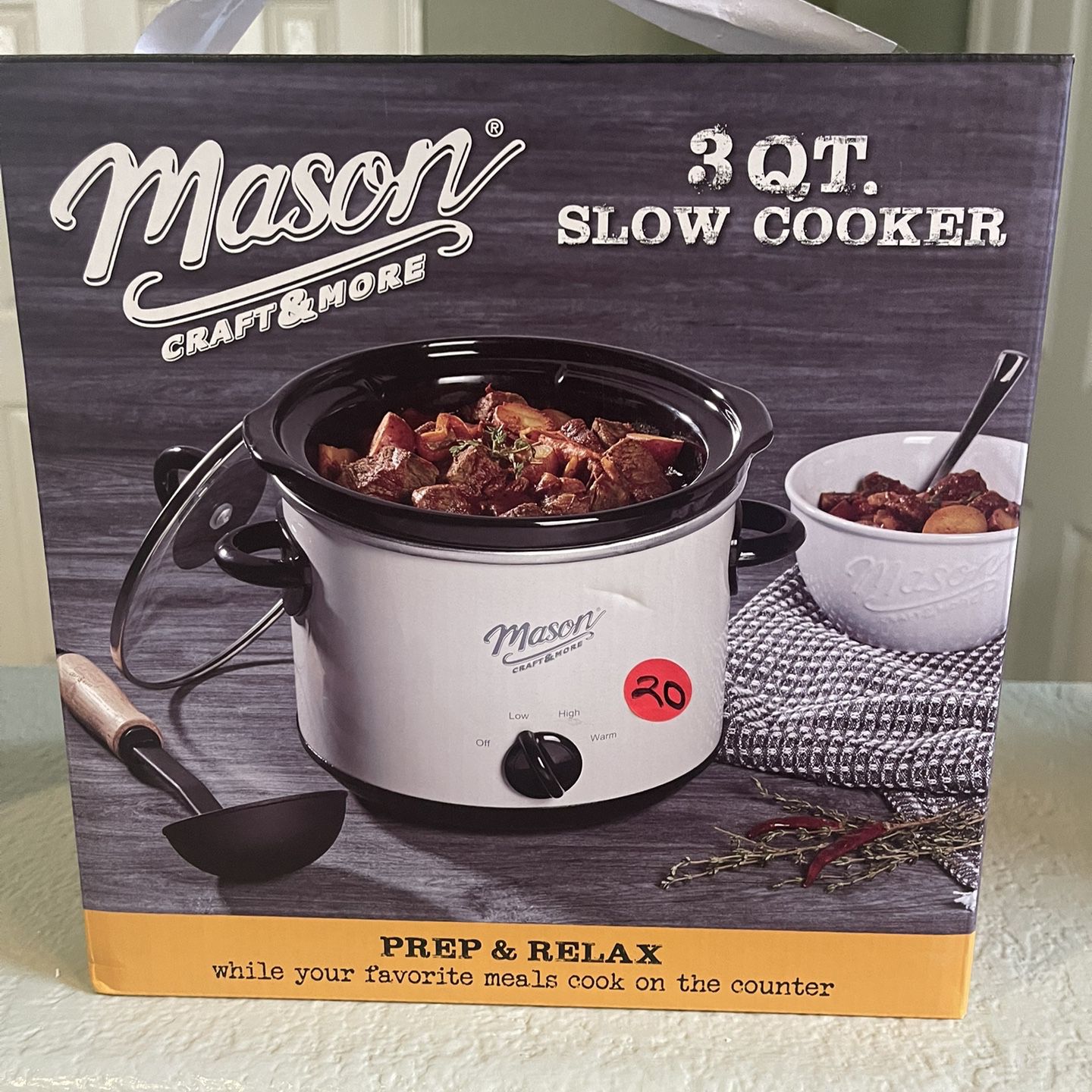 Mason 3 QT Slow Cooker for Sale in Hemet, CA - OfferUp