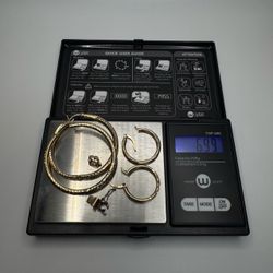 14k gold earrings and scrap
