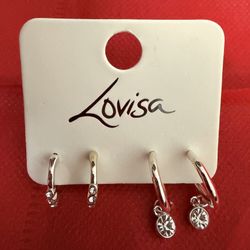 Set Of Two Earrings 