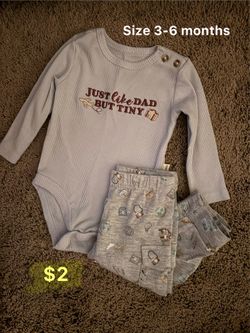 3/6 month baby boy’s matching outfits