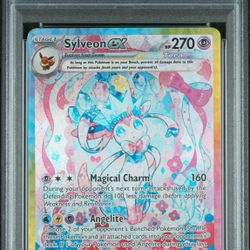 Pokemon Prismatic Evolutions Sylveon ex  156/131 PSA10