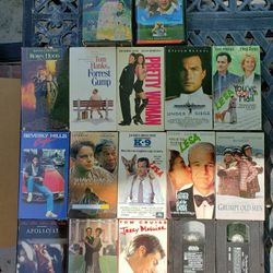 VHS MOVIES Cash Only
