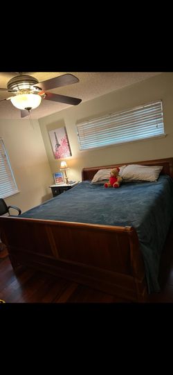 Cal king bed