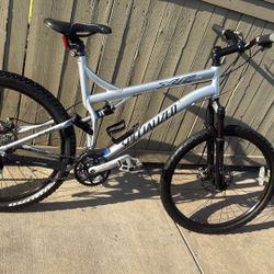 Bike 26” Specialized XC Comp,Full Suspension ,frame Fox Float, Fork Lock And Unlock,gears 27, Disks Brakes 