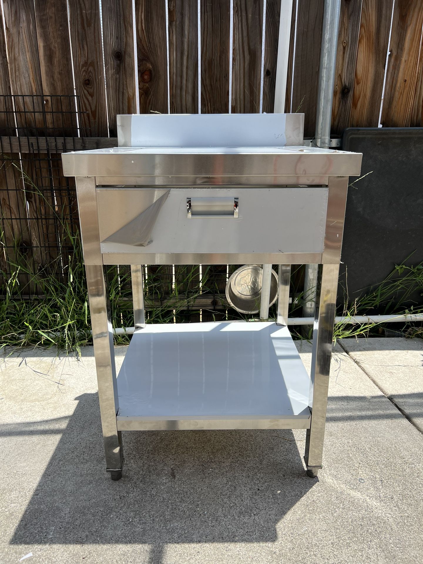 Stainless Steel Prep Table 37”x24”x24”
