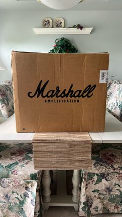 Marshall Class 5 Tube Amp Signed By Jim Marshall W Green Tolex