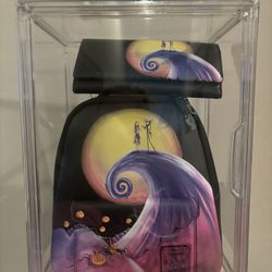 Nightmare Before Christmas Spiral Hill Loungefly backpack with matching wallet 