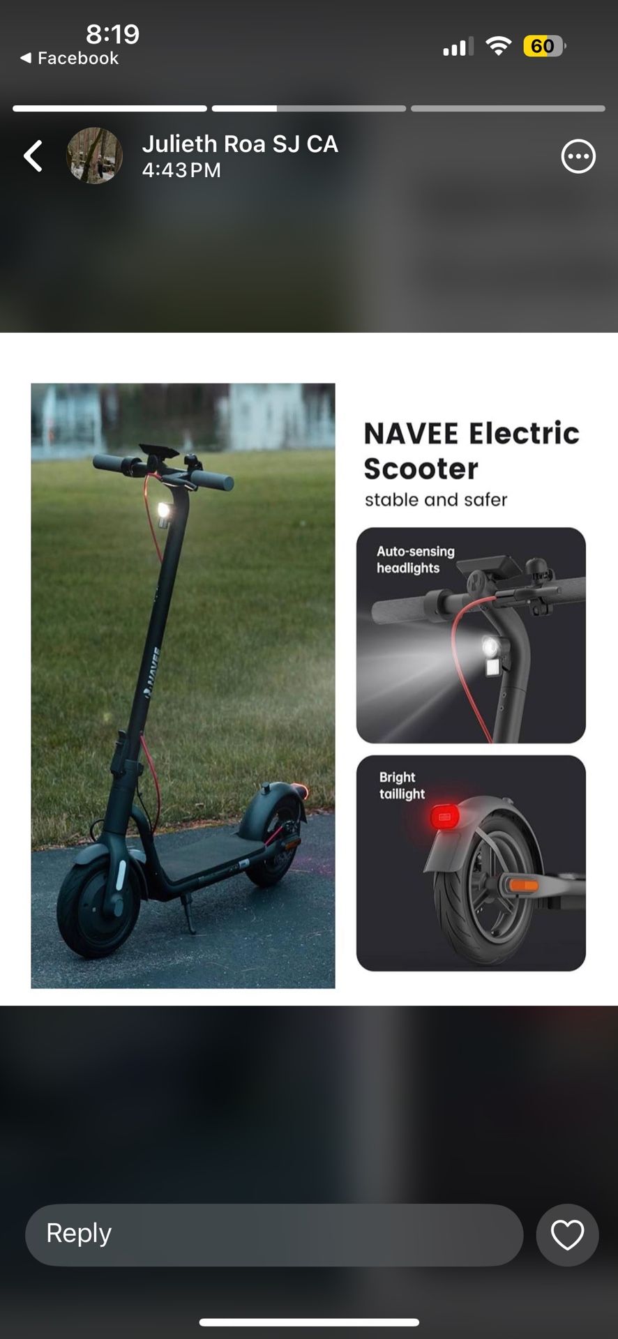 Scooter NAVEE 