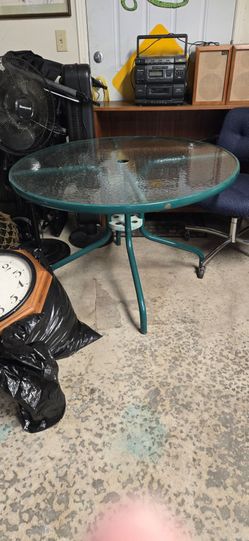 Outdoor table 42" × 28" high