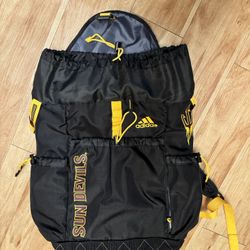 Adidas Backpack- Black, Arizona State 