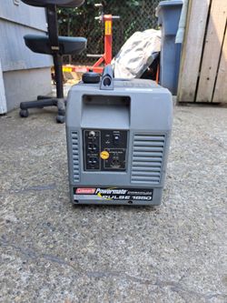 1850 watt Generator  colman powermate+
