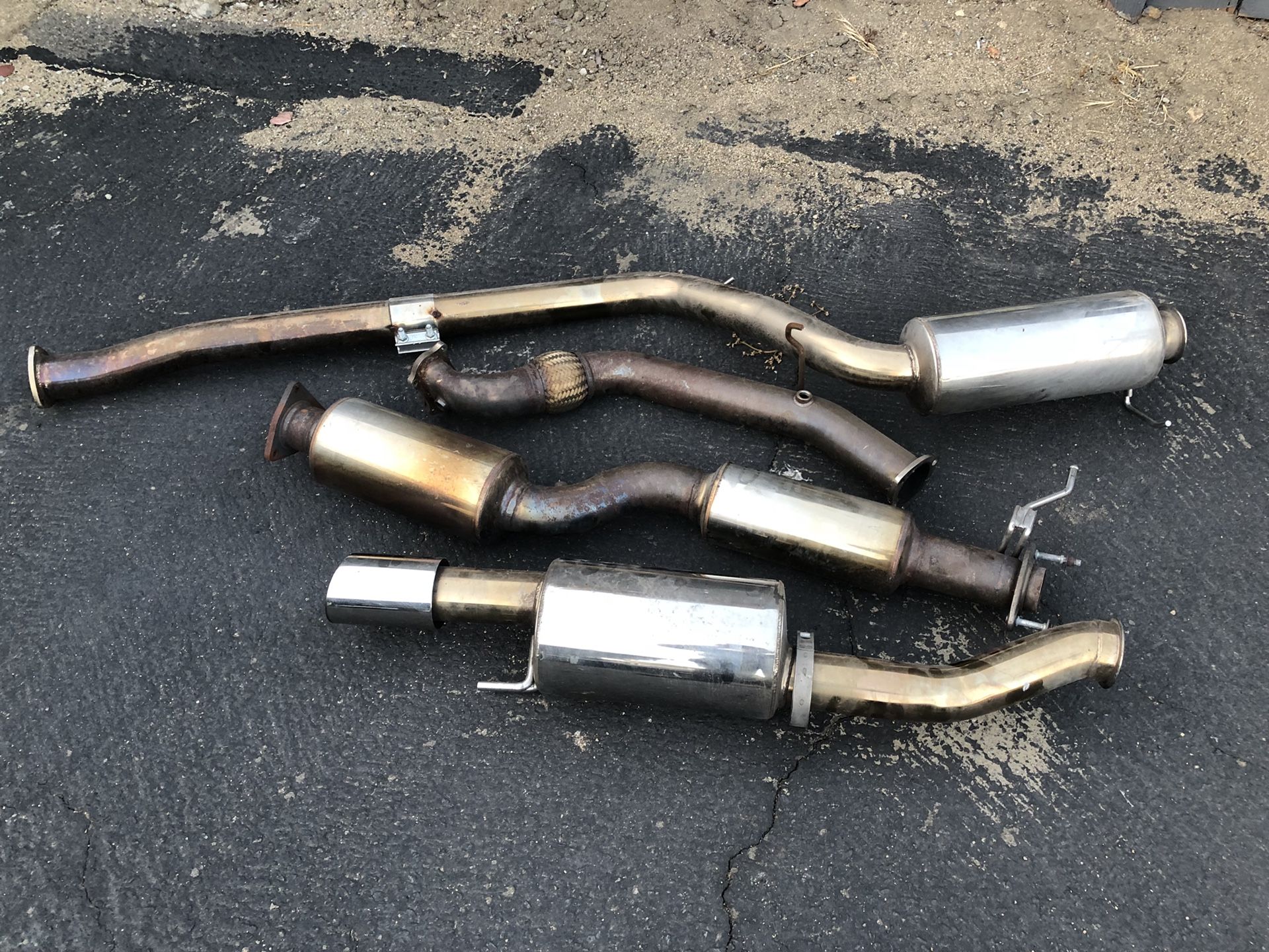 Honda Civic Si Full Race Exhaust system