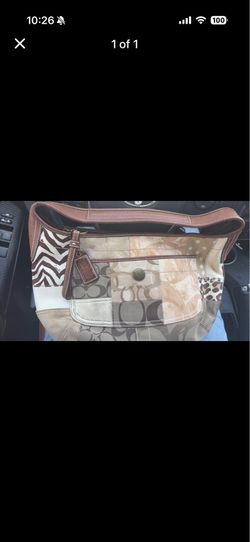 Vintage patchwork coach