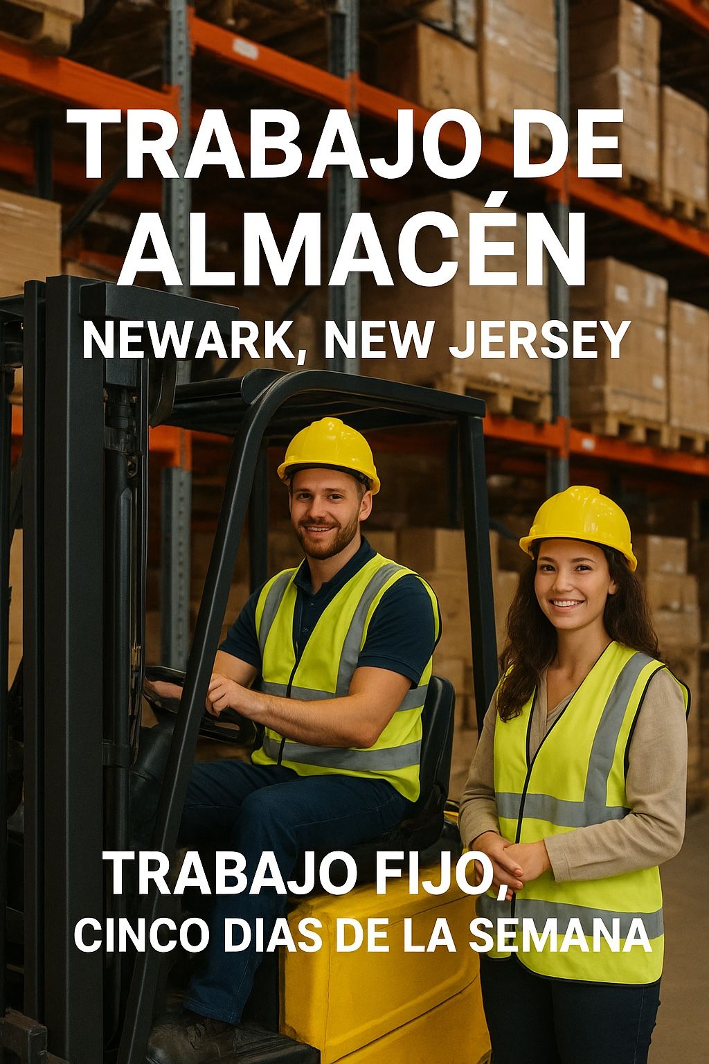 trabaj de almacen newark nj 
