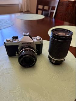 Nikkormat FT2 Film Camera and Nikkor Lenses