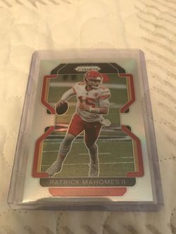 Patrick Mahomes Silver Prizm