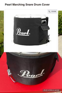 Pearl marching snare drum COVER