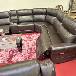 Power Reclining Livingroom Furniture Sectional Couches Sofa Sets