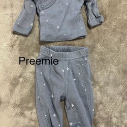 Preemie Baby Boy Set