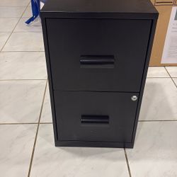 2 Drawer Metal Filing Cabinet