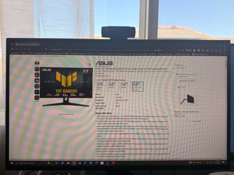 ASUS TUF Gaming VG27AQ5A 27 Inch 1440p 210Hz G-SYNC Gaming Monitor