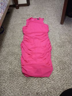 The brand is privy ( privately privileged) the color is pink the size is a medium
