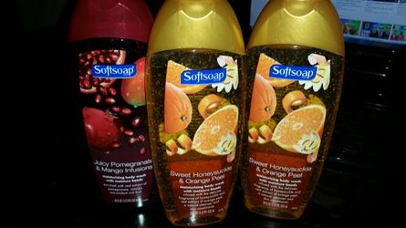 Soft soap body wash 18oz