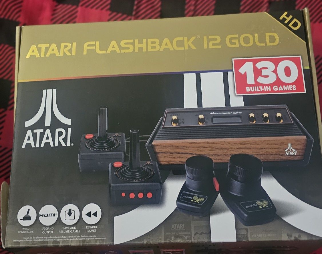Atari Flashback Gold 130 Built In Games