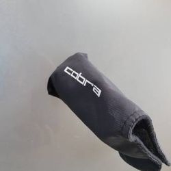 Cobra Black Universal Blade Putter Headcover Golf Head Cover