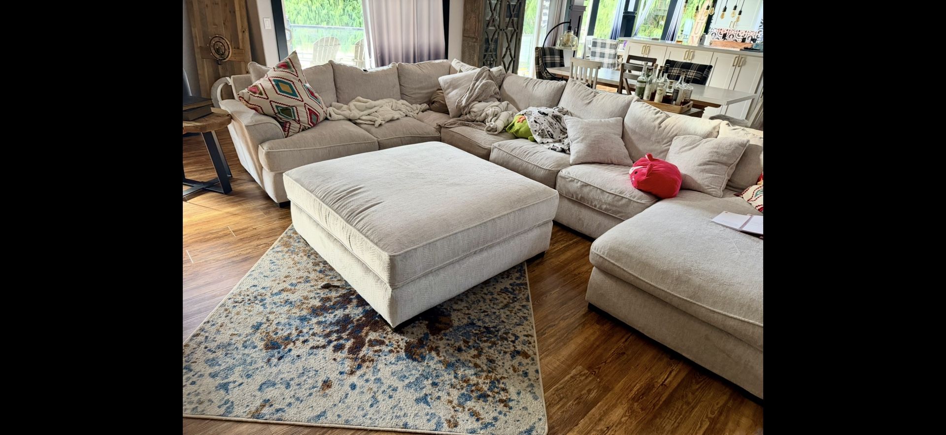 Stanton Couch With Ottoman 