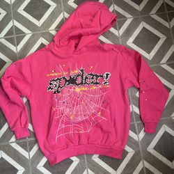 Spider Worldwide Hoodie “Pink”