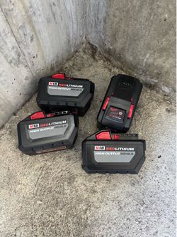 Milwaukee 12Ah brand new battery , price is for each one