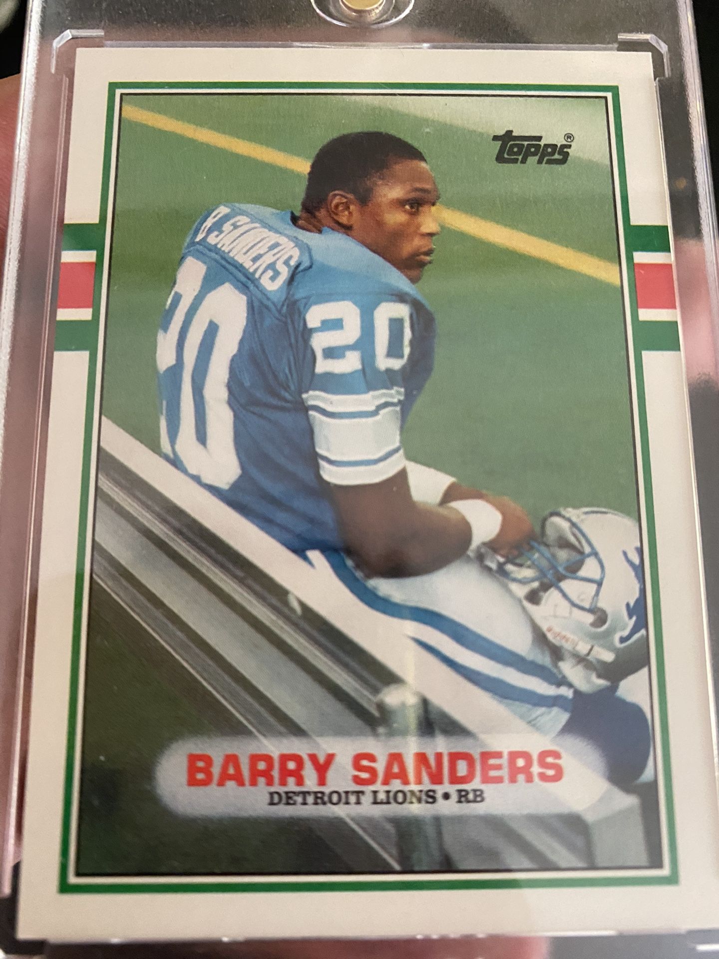 Barry Sanders Rookie Card