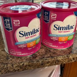 Similac Soy Isomil Powder Formula New 12.4 Oz