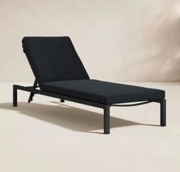 Outdoor Chaise Lounge Chair with Cushion