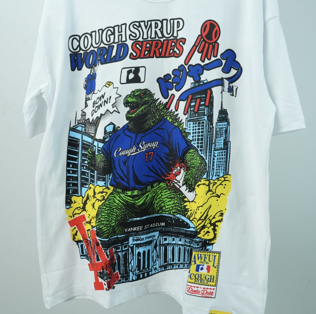 That’s A Awful Lot Of Cough Syrup Dodgers T Shirt