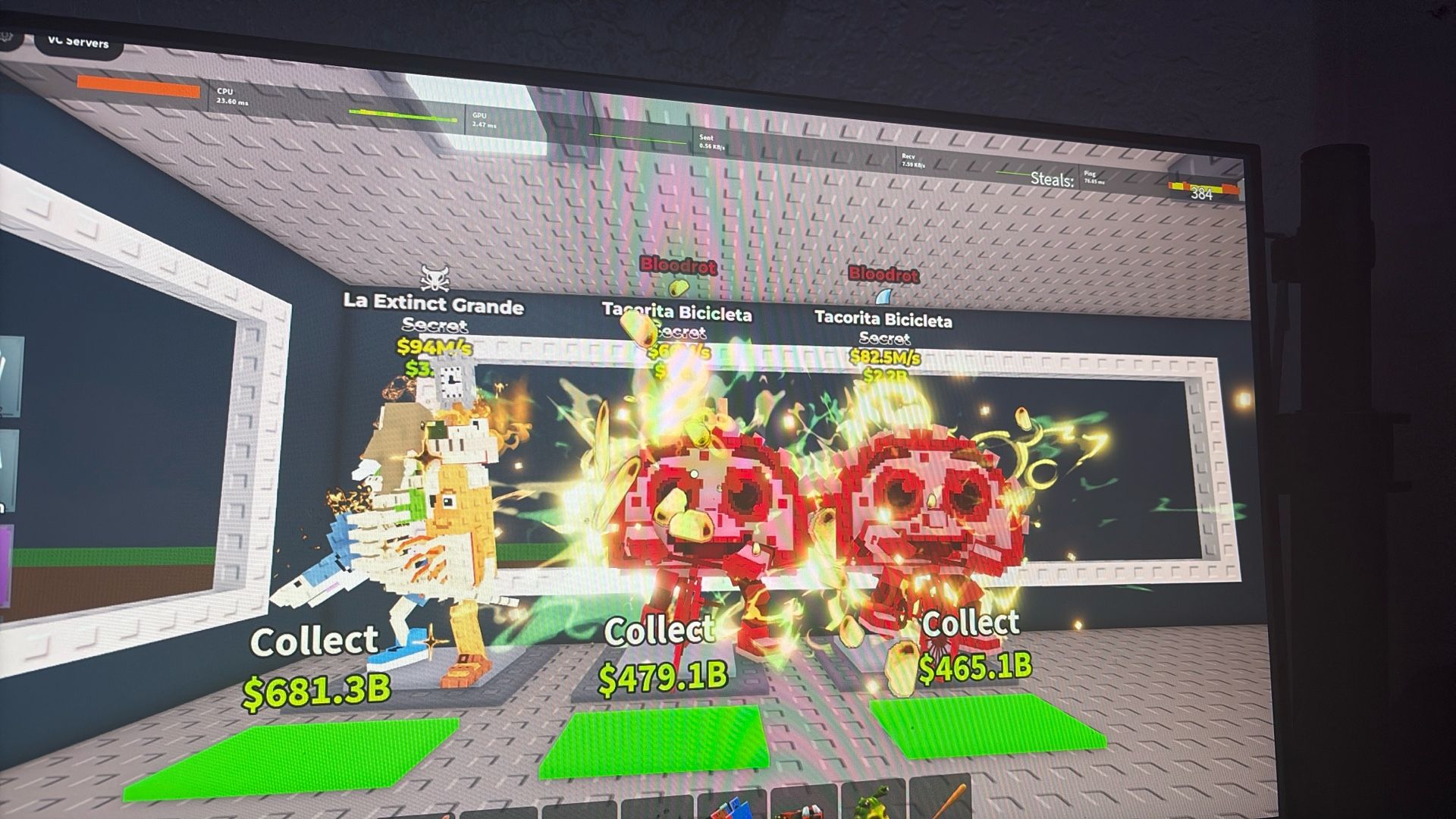 3 Very Rare Brainrots(steal A Brainrot)