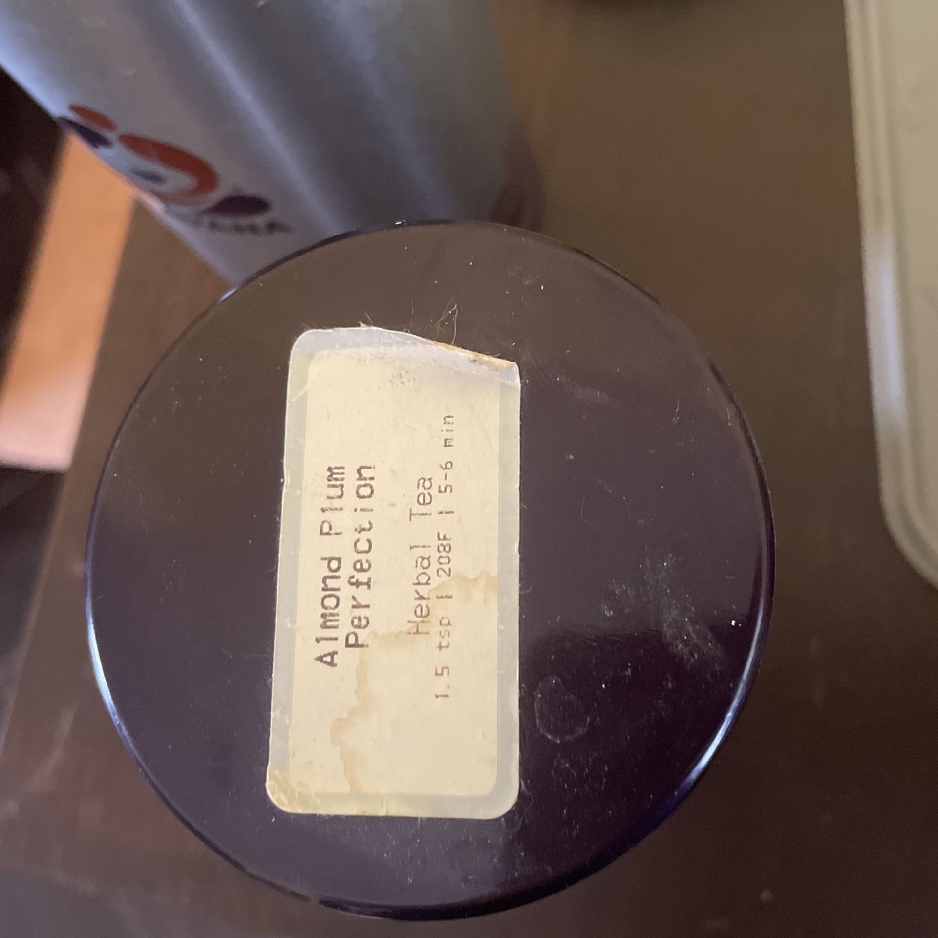 Teavana Tea Tin - Almond Plum Perfection