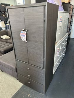 Wardrobe closet available in different colors