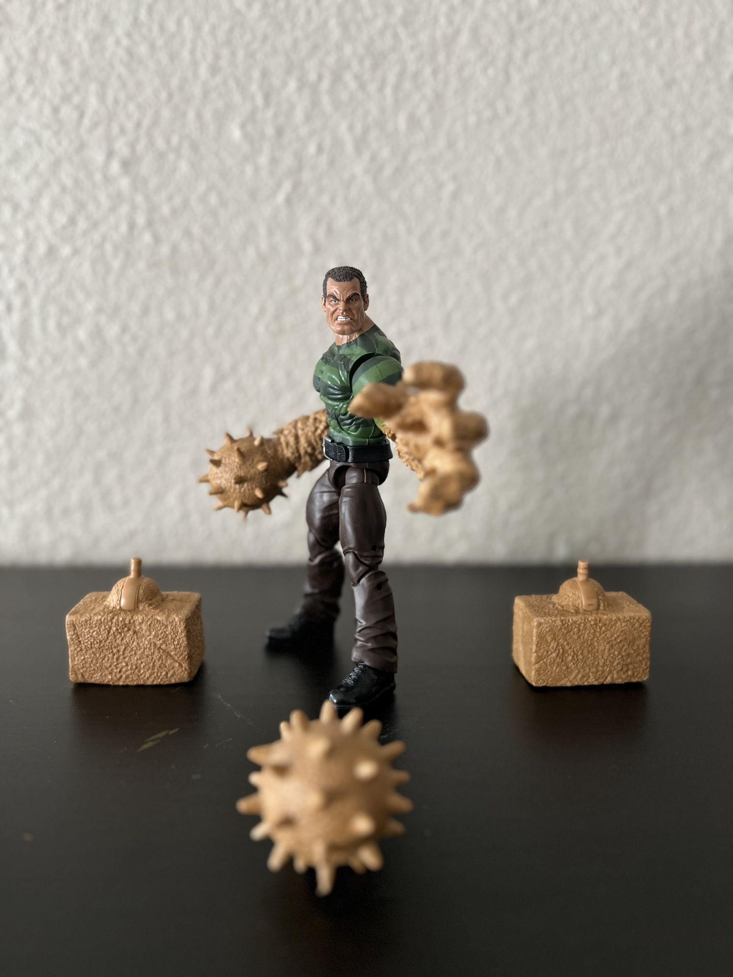 Sandman B.A.F. wave. Spiderman.